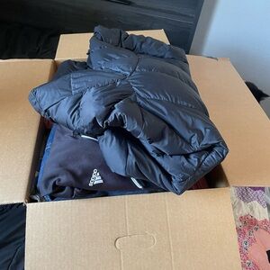 Adidas Men's Dark Puffer Jacket